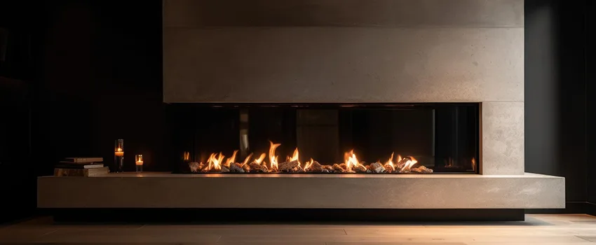 Gas Fireplace Ember Bed Design Services in Streetsboro, Ohio