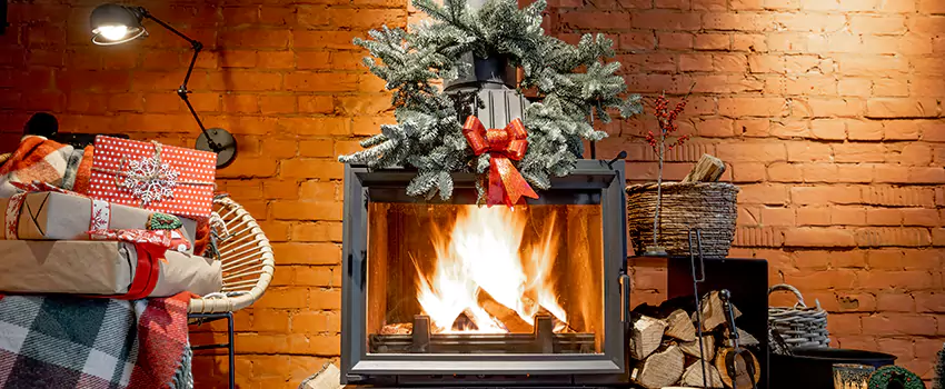 Travis Industries Linear Gas Fireplace Installation in Streetsboro, Ohio