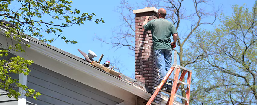 Vinyl and PVC Chimney Flashing Installation in Streetsboro, OH