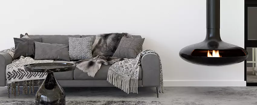 Circular Hanging Fireplace Installation Services in Streetsboro, OH